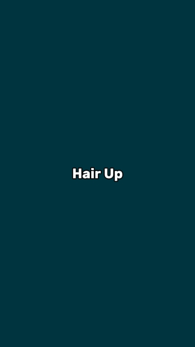 hair up 