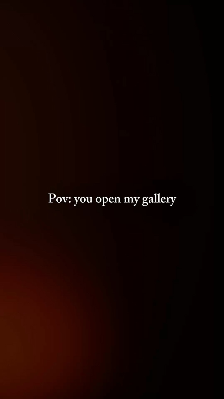 Vous ouvrez ma galerie