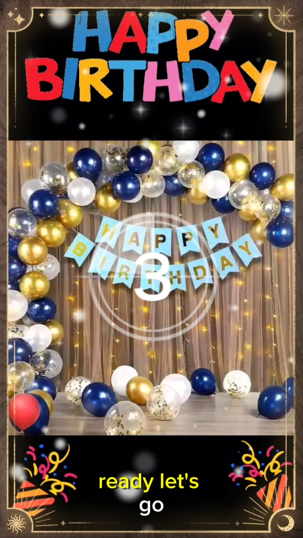 Joyeux anniversaire 