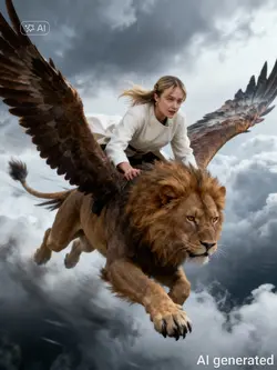 RIDING A GRIFFIN