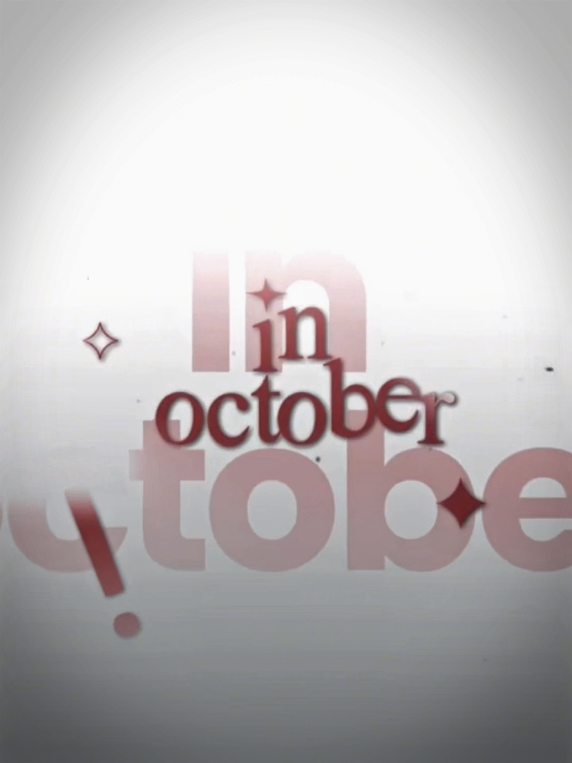 me & My girl October