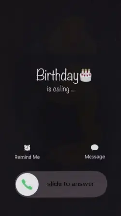 Birthday calling 