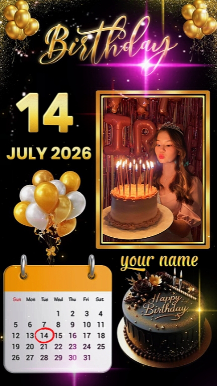 Aniversário 14 de julho