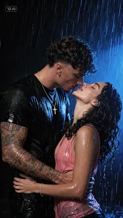 Rain photoshoot