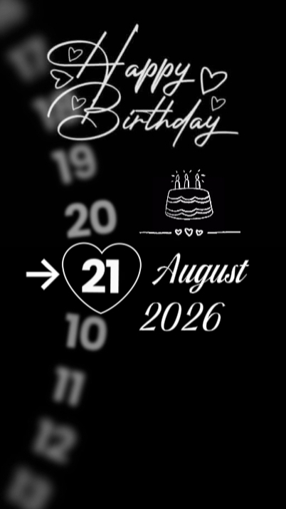 Birthday 21st