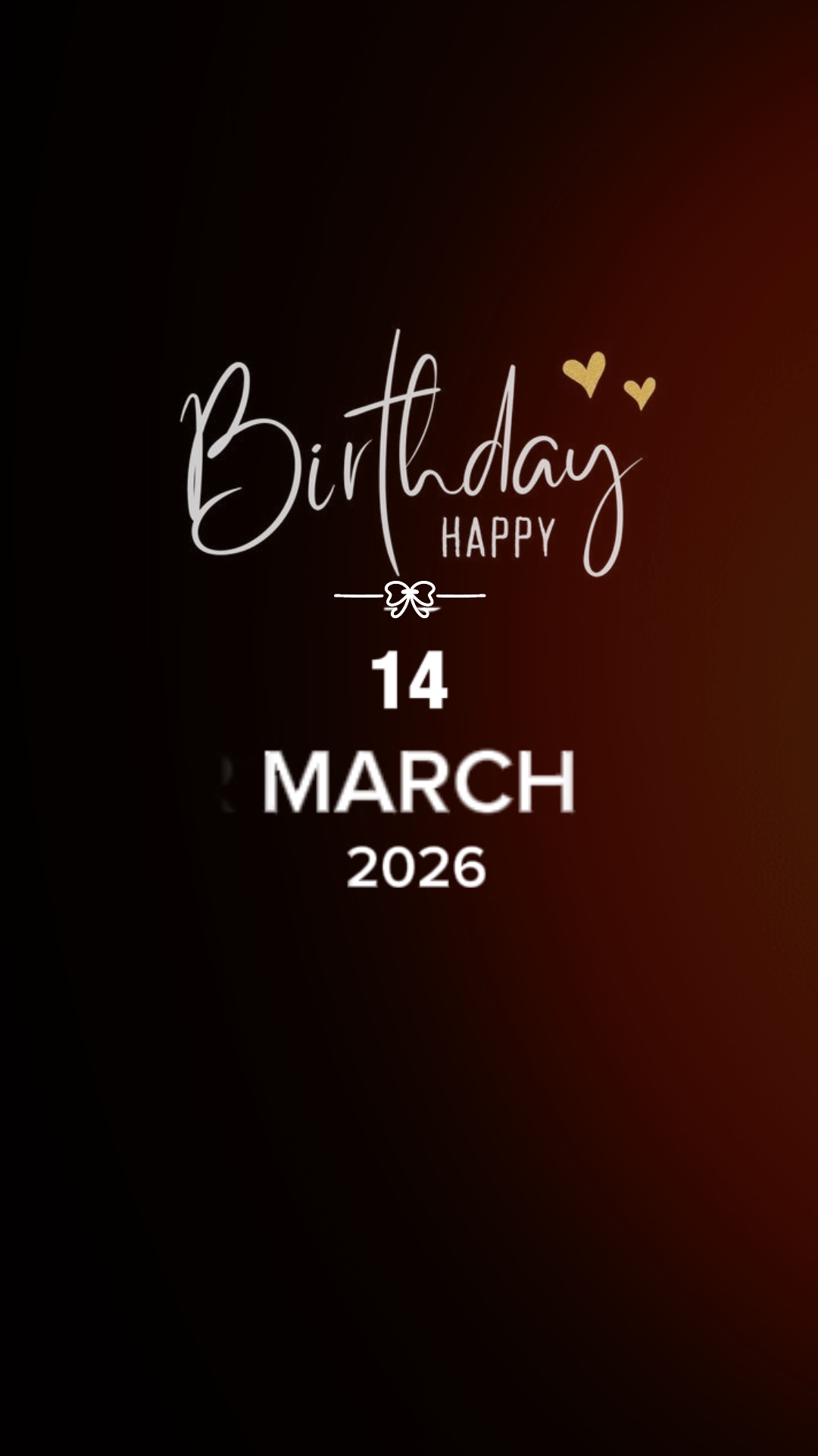 HBD 14 MARET