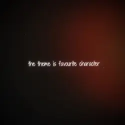 favorite character