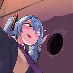 behind hole 