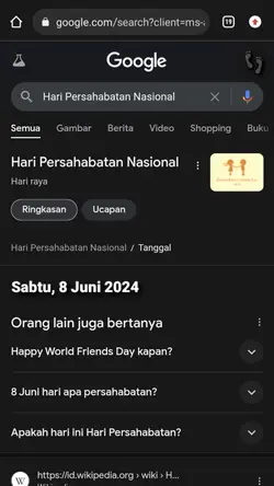 Hari Persahabatan