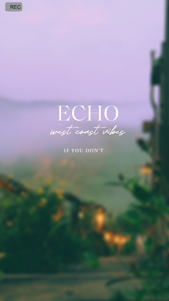 ECHO..| Lyrics Chill