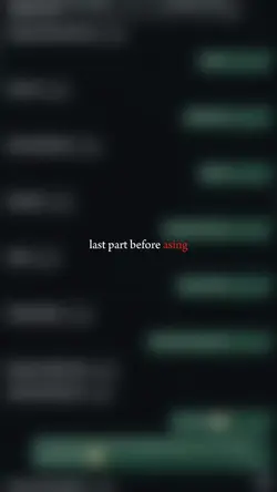 before asing