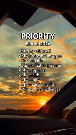 Priority list of2026
