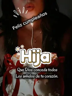 FELIZ CUMPLE HIJA