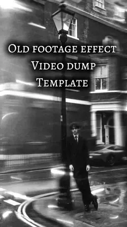 Old footage effect 🎥
