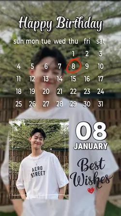 8 JANUARY, HBD TO ME