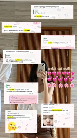 reaksi hati kecilku