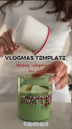 Vlogmas Template 🎄