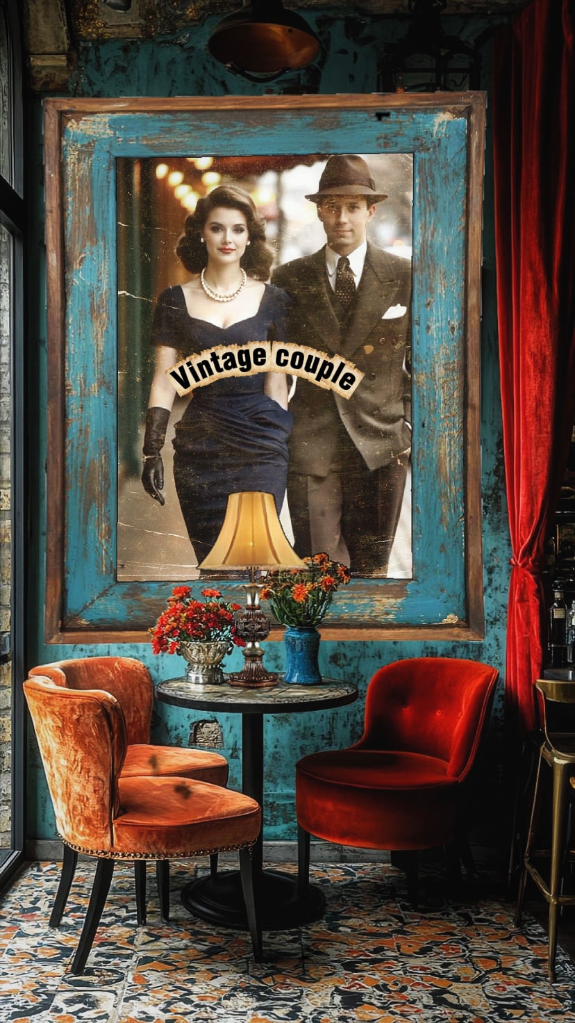 Vintage couple