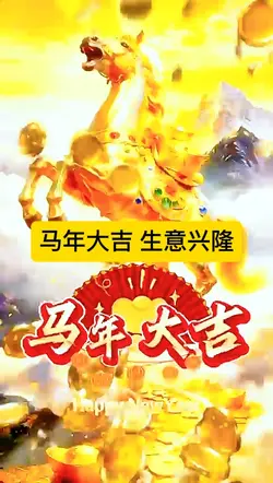马年大吉 生意兴隆