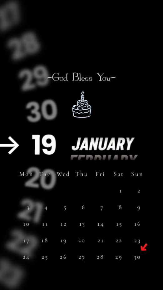 FELIZ CUMPLEAÑOS 30 DE NOVIEMBRE