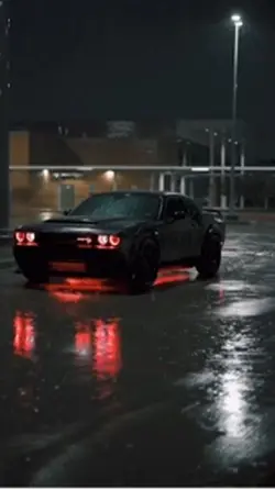 black car