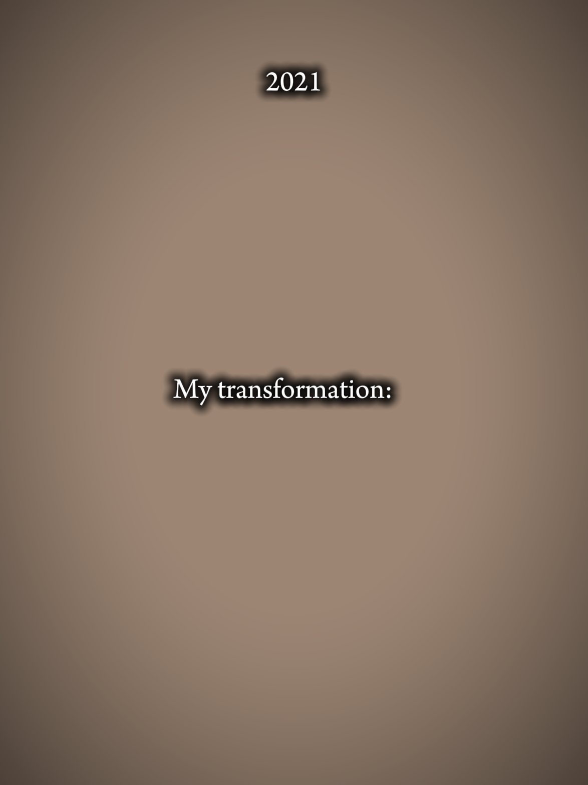 Mi transformación 
