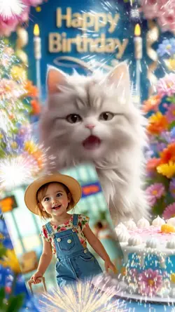 Happy Birthday Cat