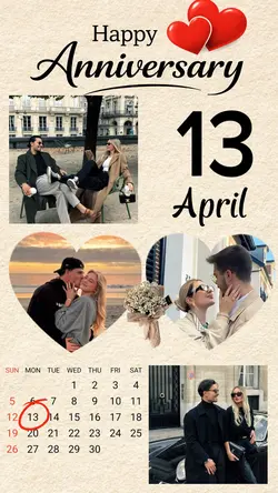 Anniversary 13 April