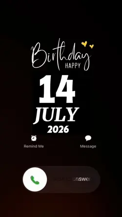 Hbd 14 July 2026 