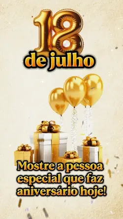Feliz aniversário 