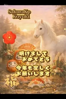 午年のテンプレート