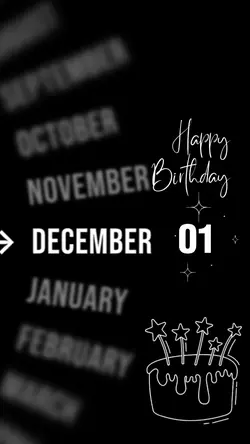 Birthday 01 December