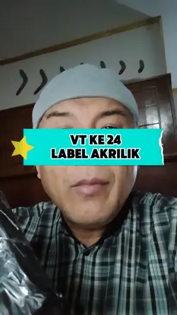 Label Akrilik