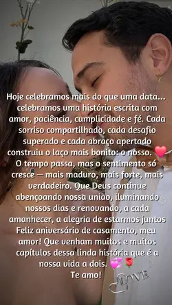 Feliz nosso dia amor