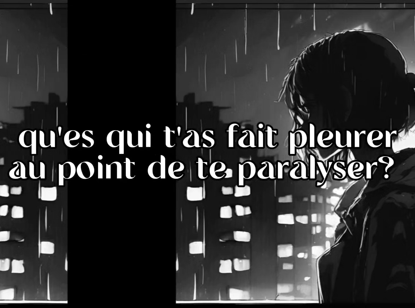 une histoire triste?