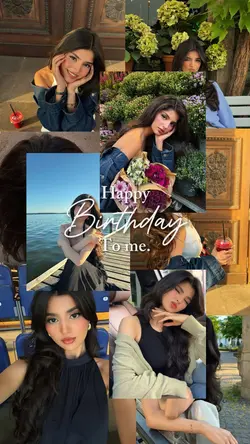 Birthday to me