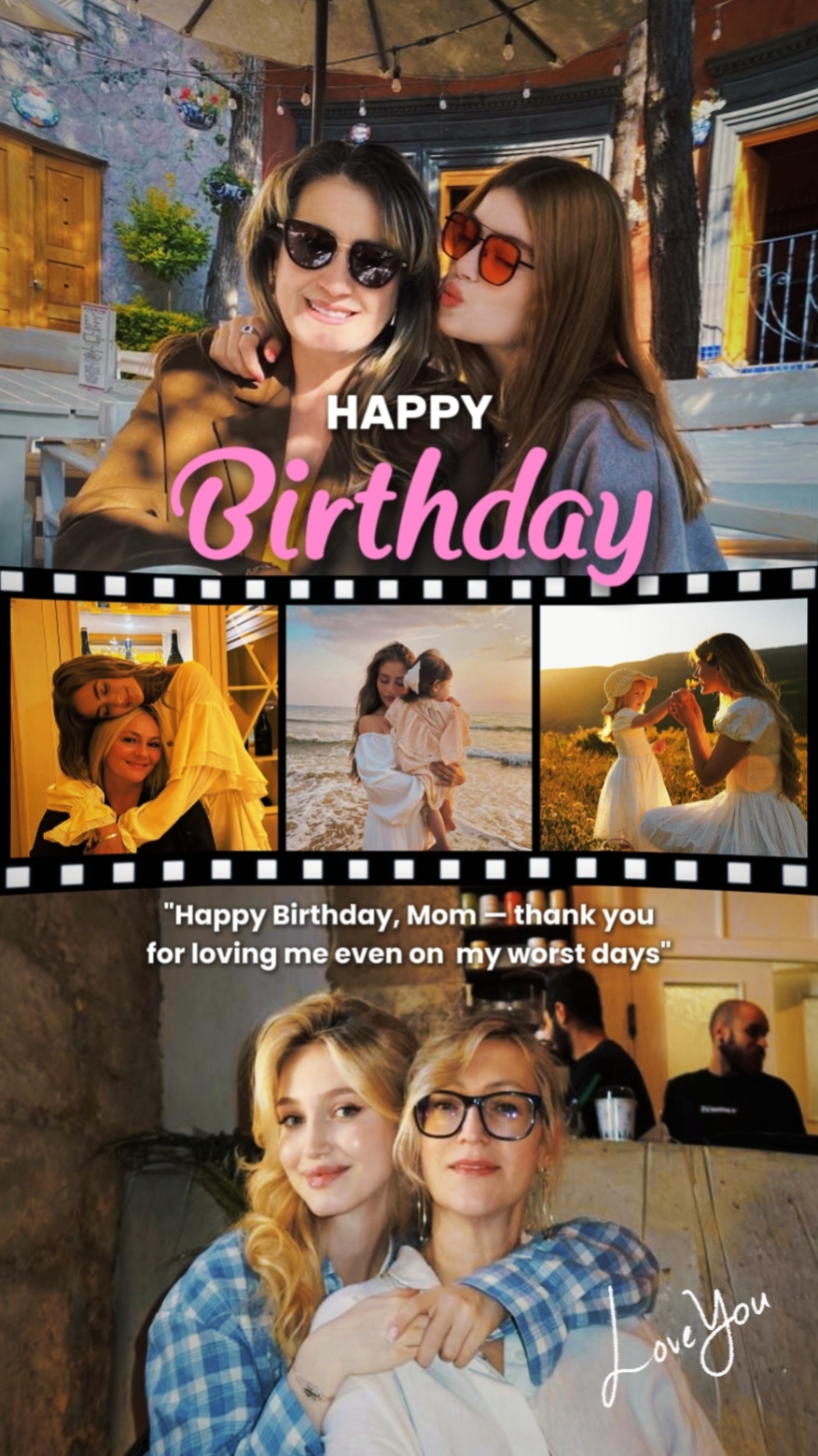 happy birthday mom