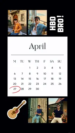 HBD BRO 27 APRIL 