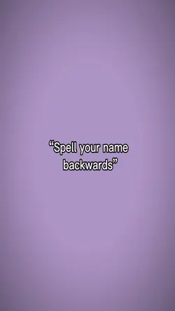 Spelurnamebackwards