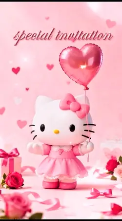 KITTY INVITATIO