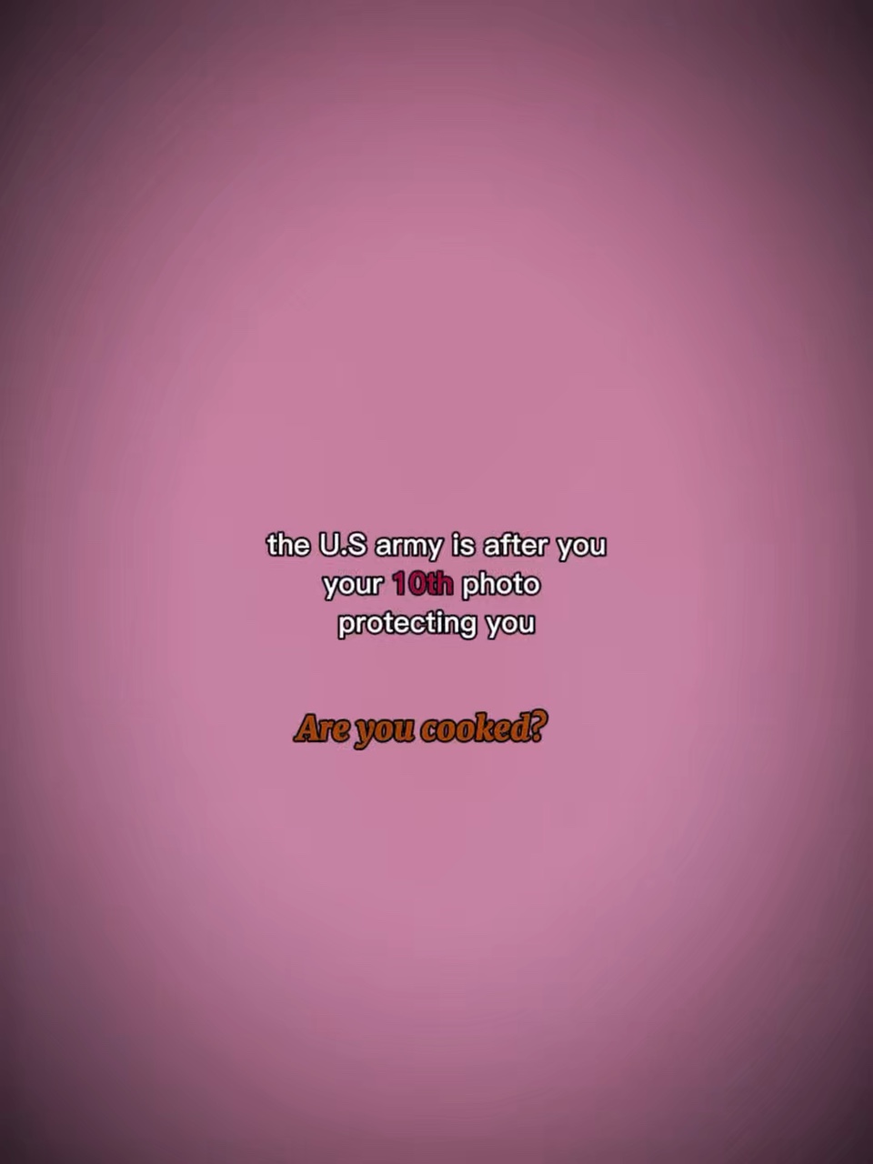 Are you cooked