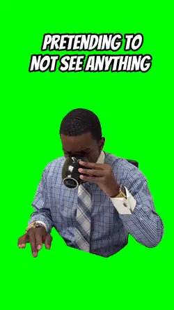 Pretend saw nothing