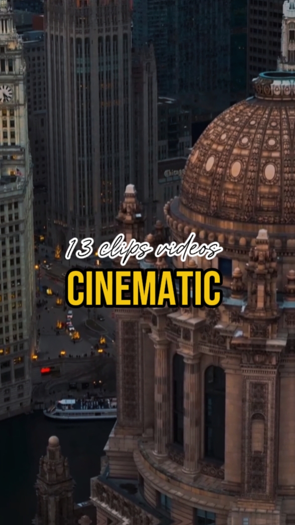 13 clips cinematic 