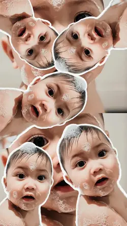 pake foto anakmu