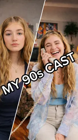 My 90s Cast AI Trend