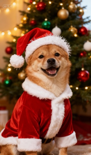 Chien de Noël