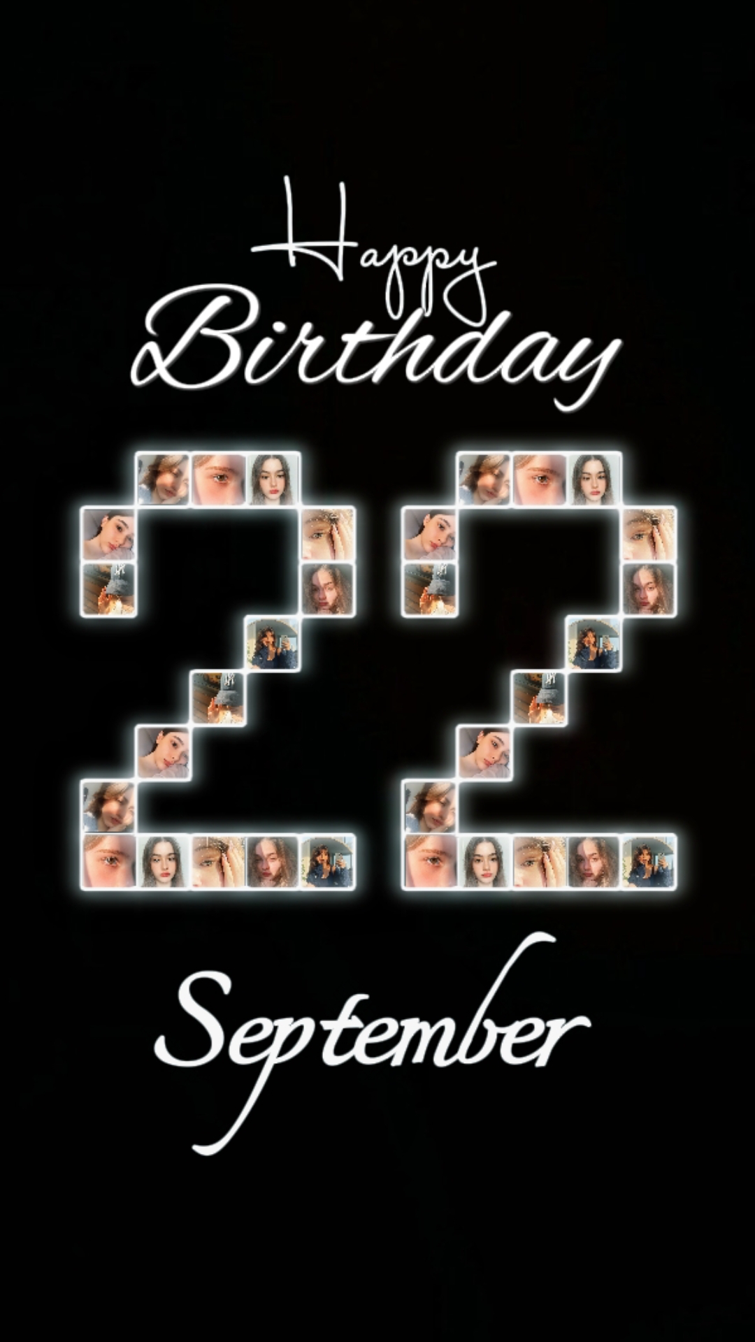 Birthday 22 Sept
