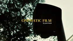 cinematic film