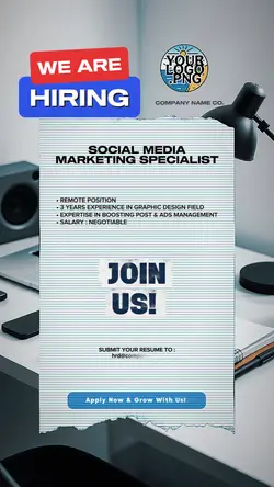 WE ARE HIRING POSTER