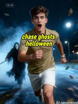 chase ghosts Halowen
